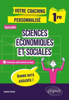 Première. Spécialité Sciences économiques et sociales (eBook, PDF) - Baslé, Sophie