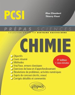 Chimie PCSI (eBook, PDF) - Finot, Thierry; Choubert, Elsa