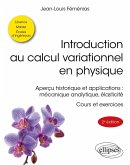 Introduction au calcul variationnel en physique (eBook, PDF)