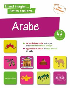 Cover Arabe en images avec exercices ludiques. Apprendre et réviser les mots de base. A1 (eBook, PDF)