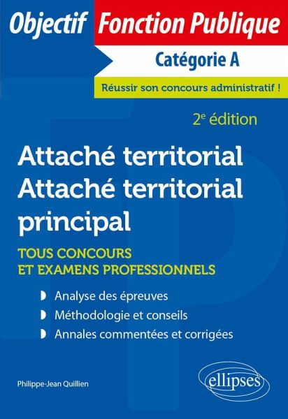 Attaché territorial, Attaché territorial principal (eBook, PDF)