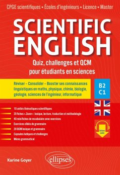 Cover Scientific English. Quiz, challenges et QCM pour étudiants en sciences B2-C1 (eBook, PDF)