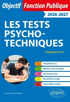 Cover Les Tests psychotechniques - Catégories B et C (eBook, PDF)