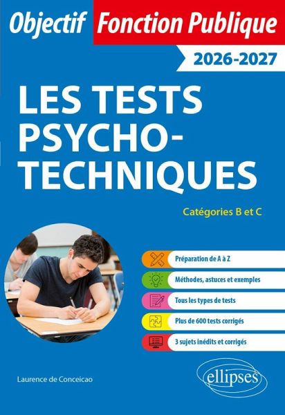 Les Tests psychotechniques - Catégories B et C (eBook, PDF)