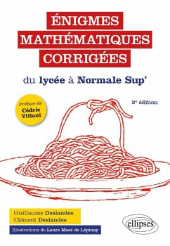 Cover Énigmes mathématiques corrigées du lycée à Normale Sup' (eBook, PDF)
