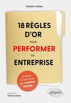 Cover 18 règles d'or pour performer en entreprise (eBook, PDF)