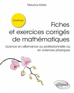 Cover Fiches et exercices corrigés de mathématiques (eBook, PDF)