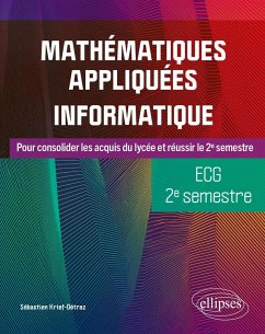 Cover Mathématiques appliquées, informatique - ECG 2e semestre (eBook, PDF)