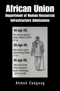 Cover African Union Department of Human Resources Infrastructure Admissions (eBook, ePUB)