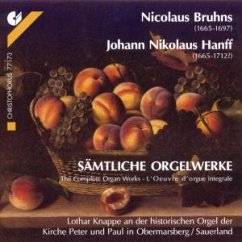 Sämtl.Orgelwerke Bruhns/Hanff