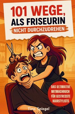 Cover 101 Wege, als Friseurin nicht durchzudrehen - Das ultimative Mitmach- und Geschenkbuch für gestresste Hairstylistinnen