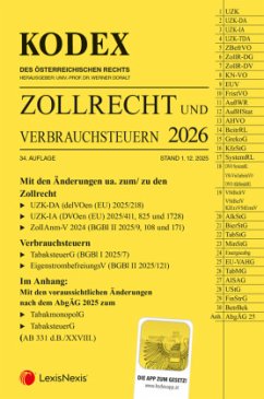 Cover KODEX Zollrecht 2026