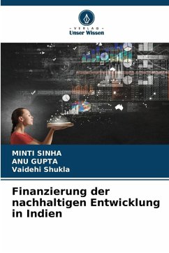 Cover Finanzierung der nachhaltigen Entwicklung in Indien