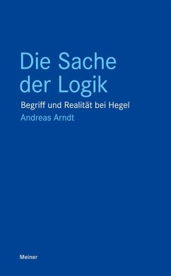 Cover Die Sache der Logik