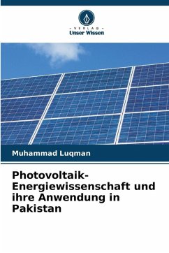 Cover Photovoltaik-Energiewissenschaft und ihre Anwendung in Pakistan