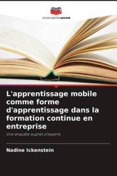 Cover L'apprentissage mobile comme forme d'apprentissage dans la formation continue en entreprise