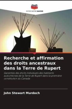 Cover Recherche et affirmation des droits ancestraux dans la Terre de Rupert
