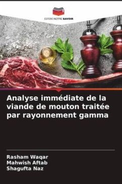 Cover Analyse immédiate de la viande de mouton traitée par rayonnement gamma