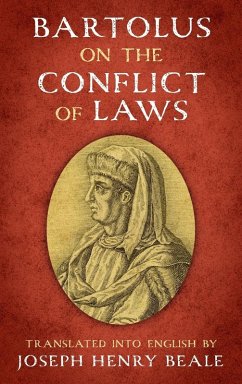 Cover Bartolus on the Conflict of Laws [1914]