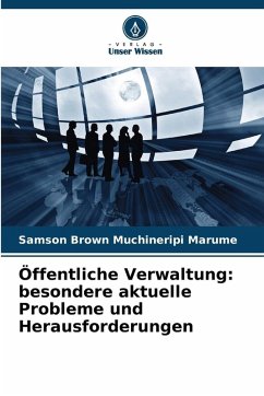 Cover Öffentliche Verwaltung: besondere aktuelle Probleme und Herausforderungen