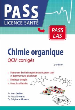 Chimie organique - QCM corrigés (eBook, PDF) - Guillon, Jean; Moreau, Stéphane; Sonnet, Pascal