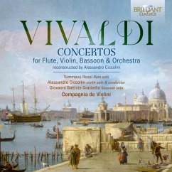 Cover Vivaldi Concertos For Flute,Violin,Bassoon&Orch.