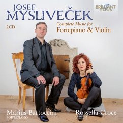 Cover Myslivecek:Complete Music For Harpsichord&Violin