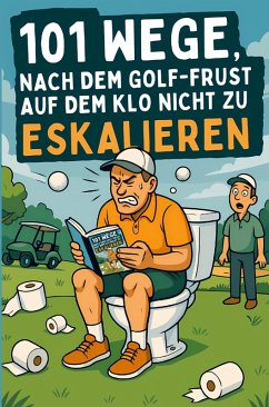 101 Wege, nach dem Golf-Frust auf dem Klo nicht zu eskalieren - Das lustige Geschenkbuch für Golfer, die beim Sitzen besser treffen als beim Putten - Bergfeld, Martin