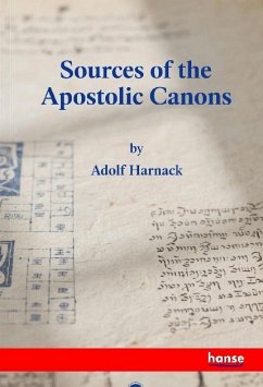Sources of the Apostolic Canons