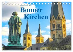 Bonner Kirchen (Tischkalender 2026 DIN A5 quer), CALVENDO Monatskalender