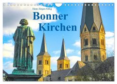 Bonner Kirchen (Wandkalender 2026 DIN A4 quer), CALVENDO Monatskalender