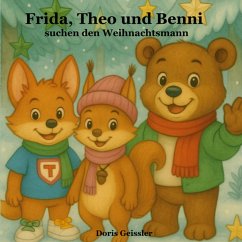 Cover Frida, Theo und Benni suchen den Weihnachtsmann