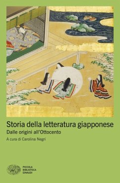 Cover Storia della letteratura giapponese. Dalle origini all'Ottocento