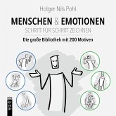 200 Menschen & Emotionen Schritt für Schritt zeichnen