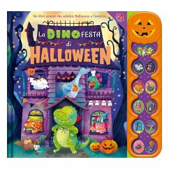 Cover La dinofesta di Halloween. Un libro sonoro