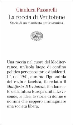 Cover La roccia di Ventotene. Storia di un manifesto antisovranista