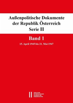 Cover Außenpolitische Dokumente der Republik Österreich, Serie II. Band 1