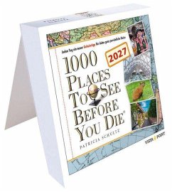 Cover 1000 Places to see before you die Kalender 2027 - In 365 Tagen um die Welt reisen