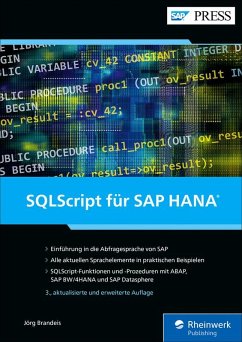 Cover SQLScript für SAP HANA (eBook, ePUB)