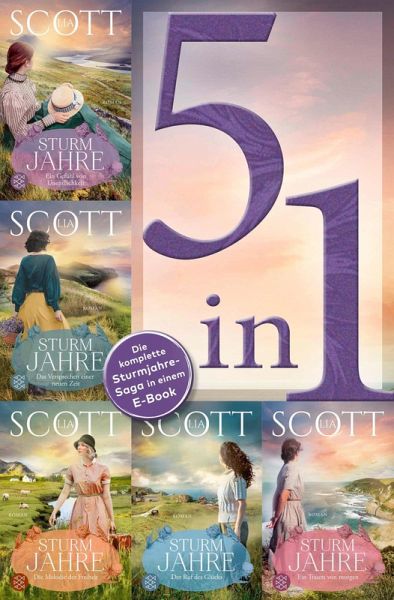 Sturmjahre - Ein Gefühl von Unendlichkeit / Das Versprechen einer neuen Zeit / Melodie der Freiheit / Der Ruf des Glücks / Ein Traum von morgen - 5 Romane in einem Band (eBook, ePUB)