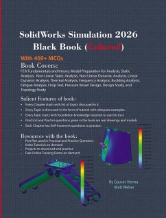 Cover SolidWorks Simulation 2026 Black Book (eBook, ePUB)