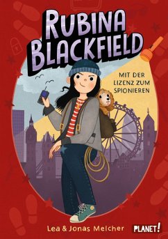 Cover Mit der Lizenz zum Spionieren / Rubina Blackfield Bd.1  (Mängelexemplar)