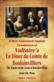 A New Annotated English Translation of Voltaire's Le Diner du Comte de Boulainvilliers English (eBook, ePUB)
