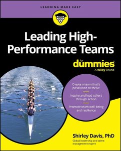 Leading High-Performance Teams For Dummies (eBook, PDF) - Davis, Shirley