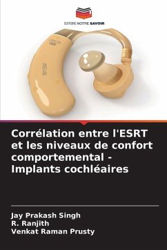 Cover Corrélation entre l'ESRT et les niveaux de confort comportemental - Implants cochléaires