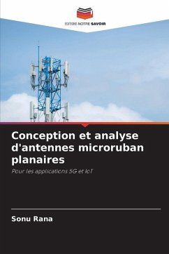Cover Conception et analyse d'antennes microruban planaires