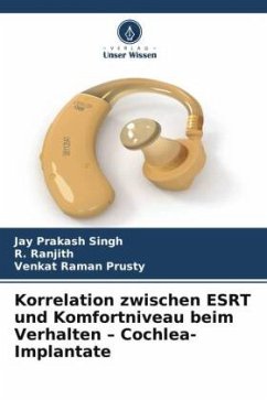 Cover Korrelation zwischen ESRT und Komfortniveau beim Verhalten - Cochlea-Implantate