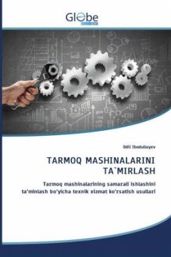 TARMOQ MASHINALARINI TA`MIRLASH - Ibodullayev, Odil