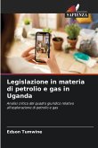 Legislazione in materia di petrolio e gas in Uganda