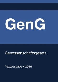 Cover GenG - Genossenschaftsgesetz (Deutschland) 2026